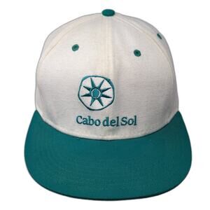 Cabo Del Sol The Ocean Course Slideback Baseball Cap Multi XL Roxxi Vintage USA
